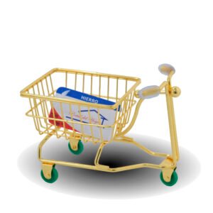 MINI BICICLETA PARA PAPAS DORADA