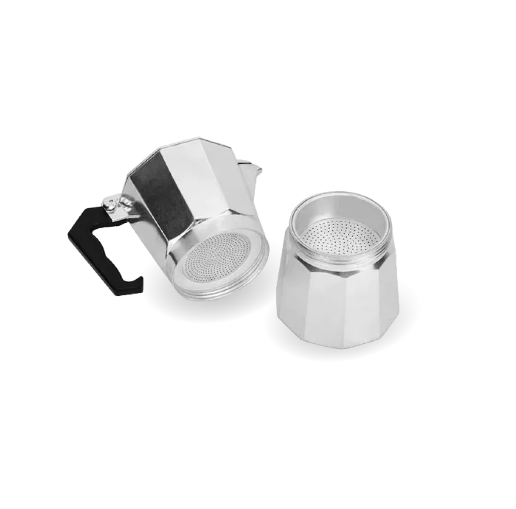 Caffettiera Veneto 12 Tazze – Moka In Alluminio, Design Classico Italiano, Per Cucina E Tempo Libero